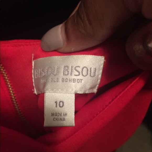 Red cocktail dress - Picture 1 of 3